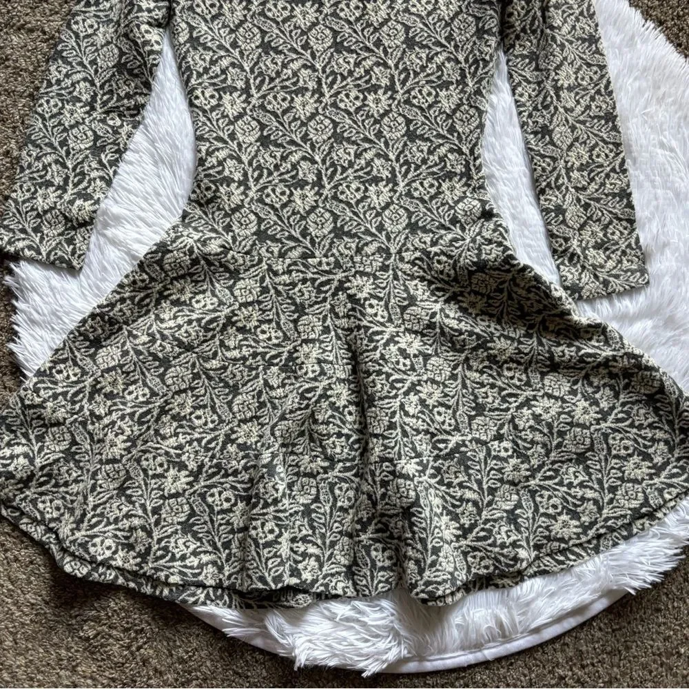 Zara Woman Dress Wool Blend Long Sleeve Womens Size XS‎